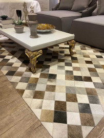 �Passadeira em Couro  boi 0,80 x 5,00
