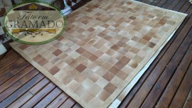 Tapete bege Couro De Boi 20x25