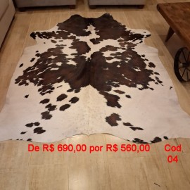 Tapete Couro  boi Andino COD04 2025