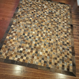 Tapete Couro  boi 150X200 1F 