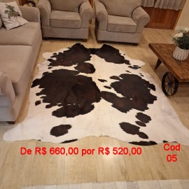 Tapete Couro  boi Andino COD05 2025