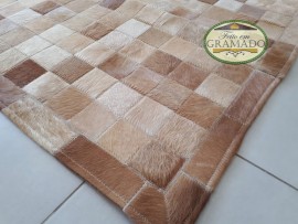 Tapete em Couro de boi 2,0x2,5 2026