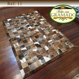Tapete Couro De Boi cr32 25x25